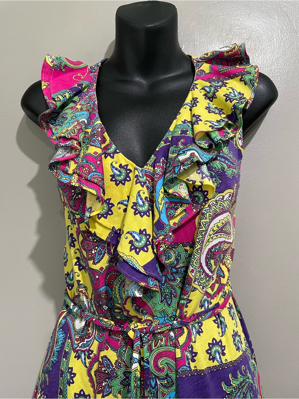 Ralph Lauren Ruffle Dress - Picture 3 of 5